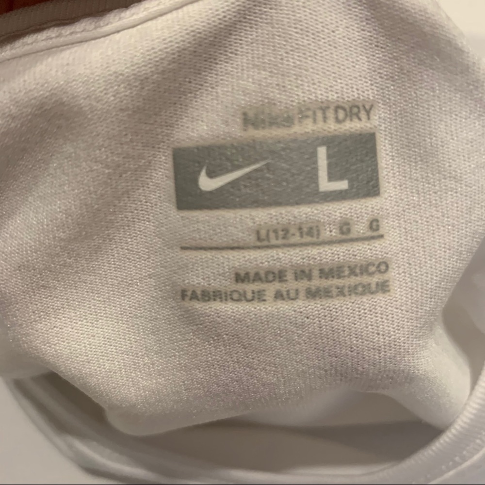 NIKE Fit Dry Short Sleeve T-Shirt Top - Picture 6 of 7